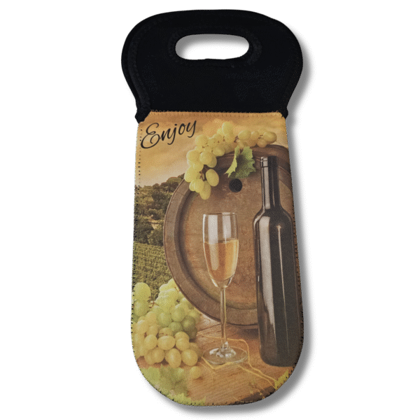 Neoprene Wine Bottle Tote | Insulated Wine Carrier