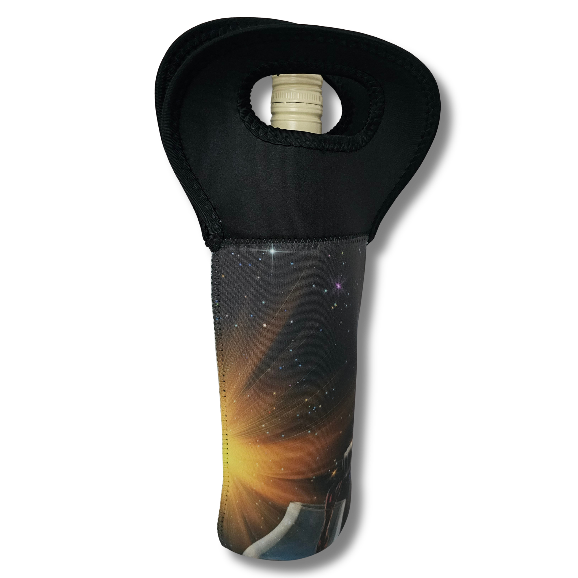 Neoprene Wine Bottle Tote | Insulated Wine Carrier - Image 4