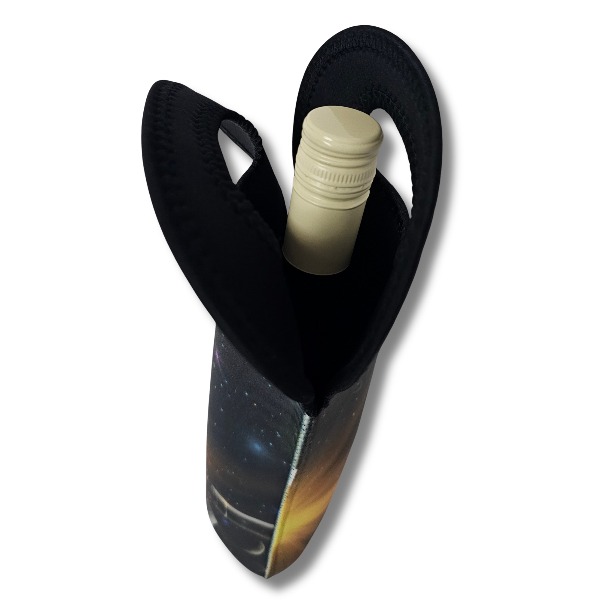 Neoprene Wine Bottle Tote | Insulated Wine Carrier - Image 3