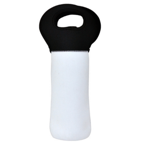 Custom Neoprene Wine Bottle Tote | Personalized Wine Carrier