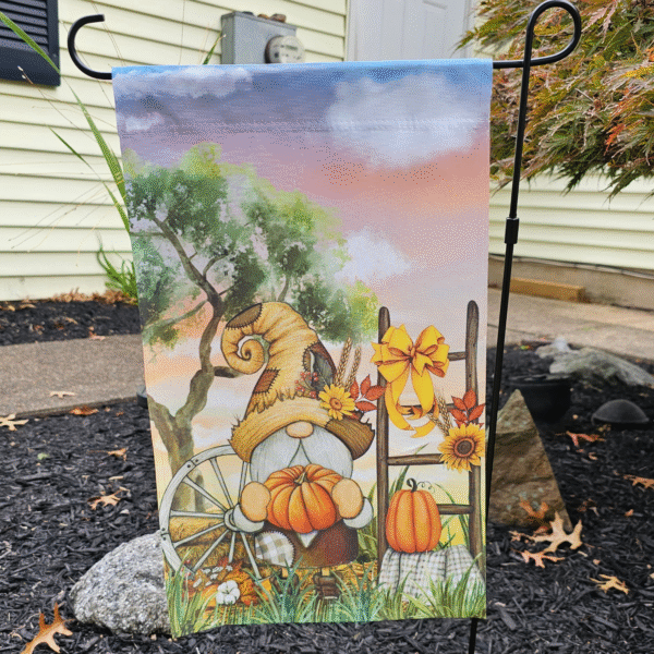 Fall Gnome Flag