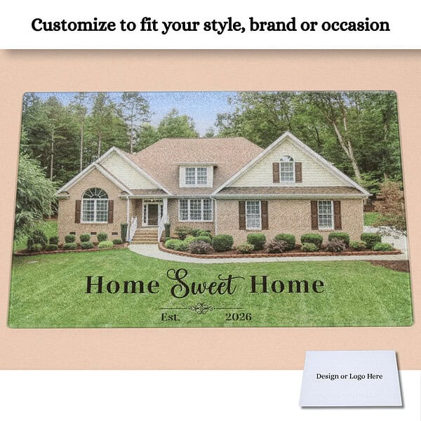 Custom Large Glass Cutting Board | 11.25 x 15.5