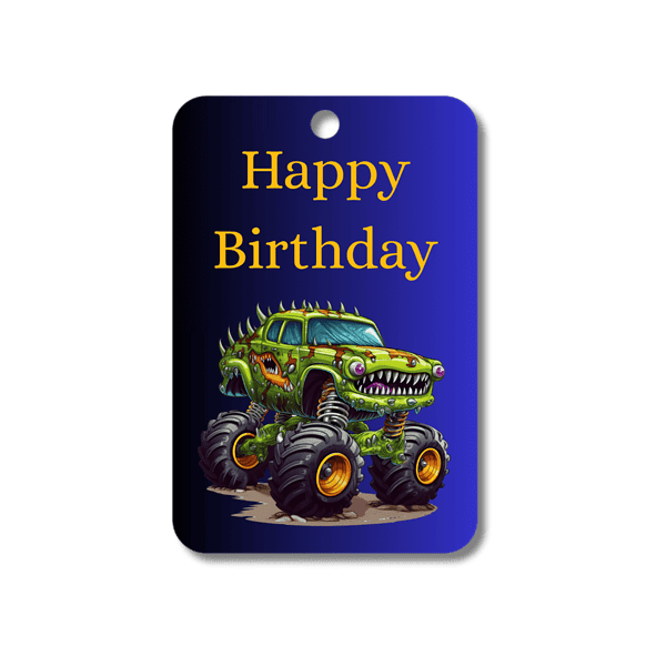Money Card - Happy Birthday| Monster Truck| Multiple Versions (G)