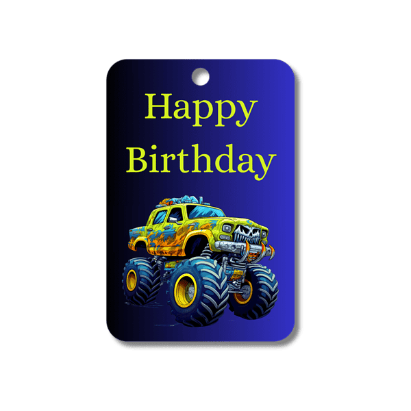 Money Card - Happy Birthday| Monster Truck| Multiple Versions| LG