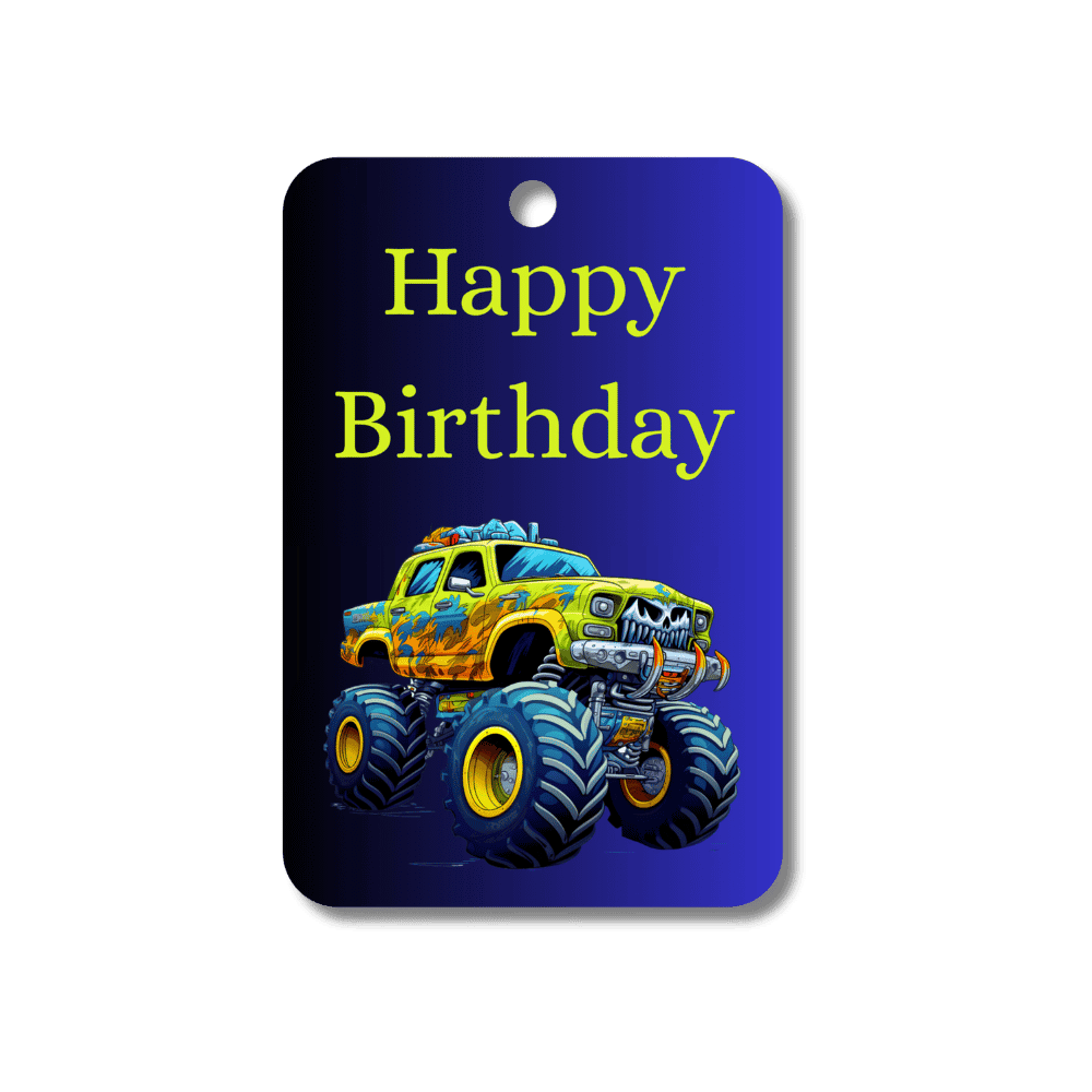 Money Card - Happy Birthday| Monster Truck| Multiple Versions| LG