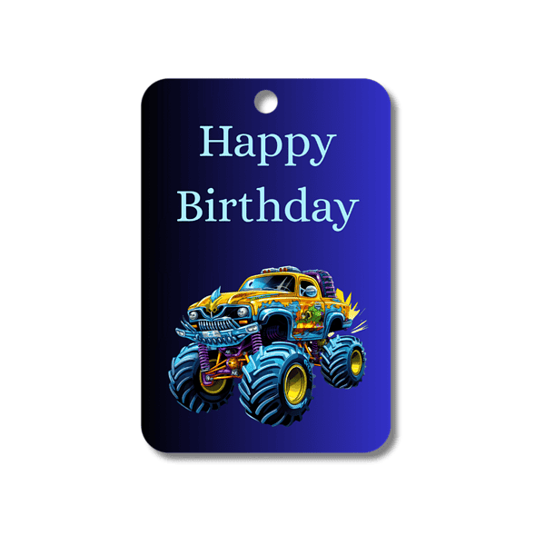 Money Card - Happy Birthday| Monster Truck| Multiple Versions (Y)