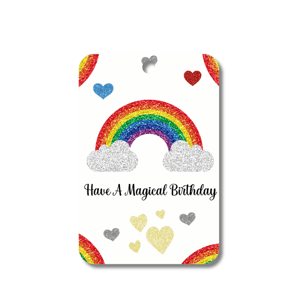 Money Card - Have A Magical Birthday | Rainbow & Hearts