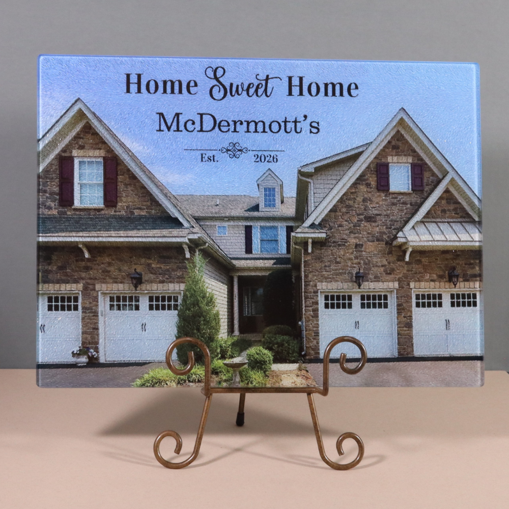 Custom Large Glass Cutting Board | 11 x 15 - Image 3