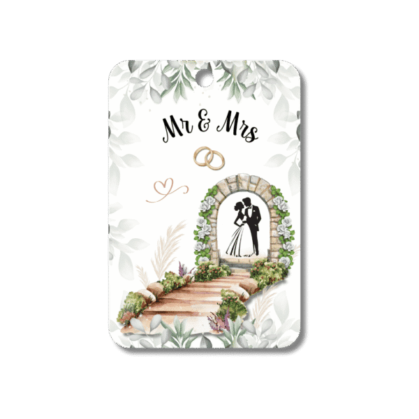 Money Card - Mr & Mrs Flowers & Arch